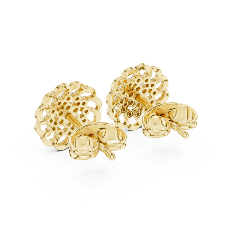 Earring 9#10087E - Yellow Gold - Image