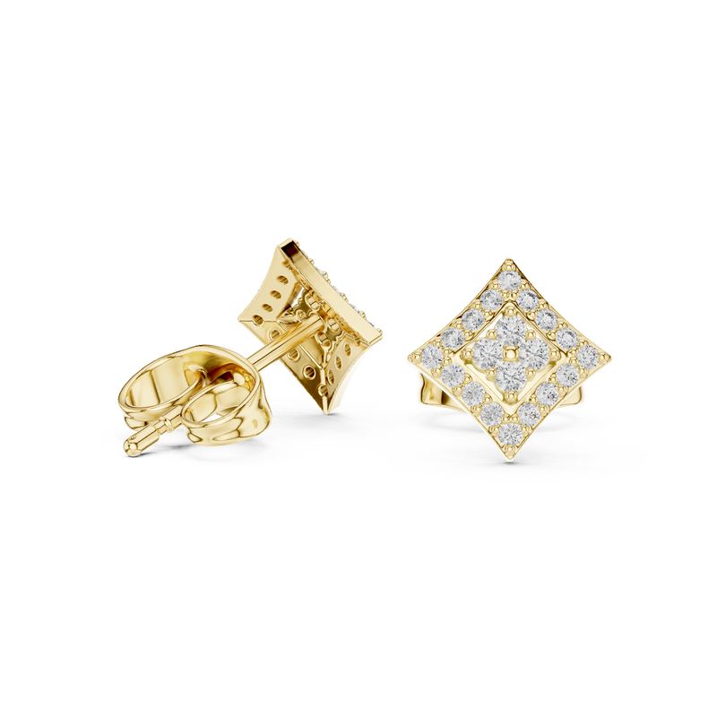 Earring 9#10088E@7 - Yellow Gold - Image