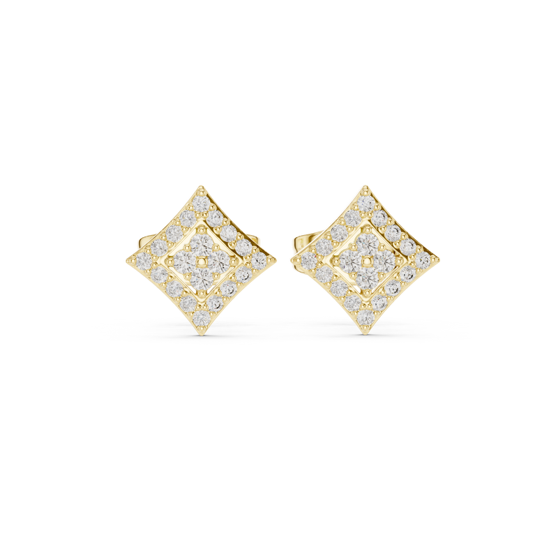 Earring 9#10088E@7 - Yellow Gold - Image