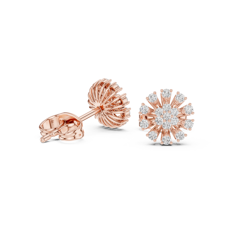 Earring 9#10089E - Rose Gold - Image