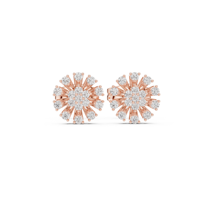 Earring 9#10089E - Rose Gold - Image
