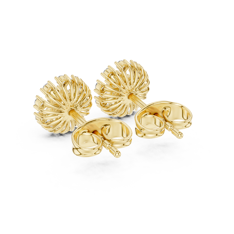 Earring 9#10089E - Yellow Gold - Image