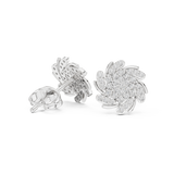 Earring 9#10090E - White Gold - Image