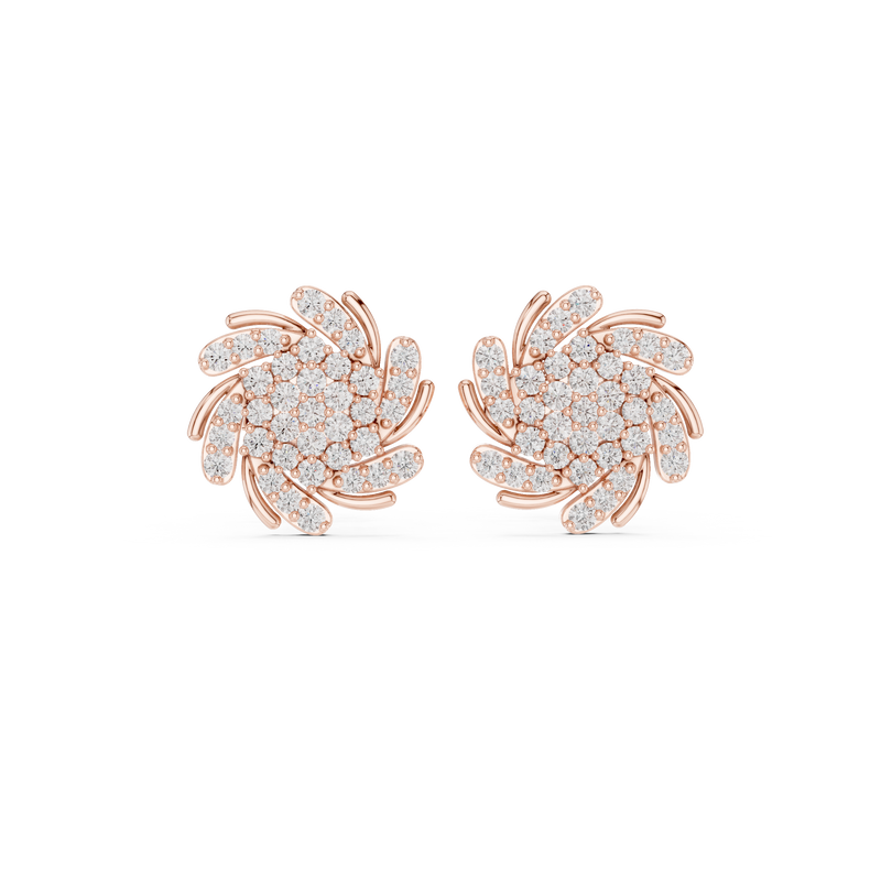 Earring 9#10090E - Rose Gold - Image
