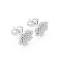 Earring 9#10090E - White Gold - Image