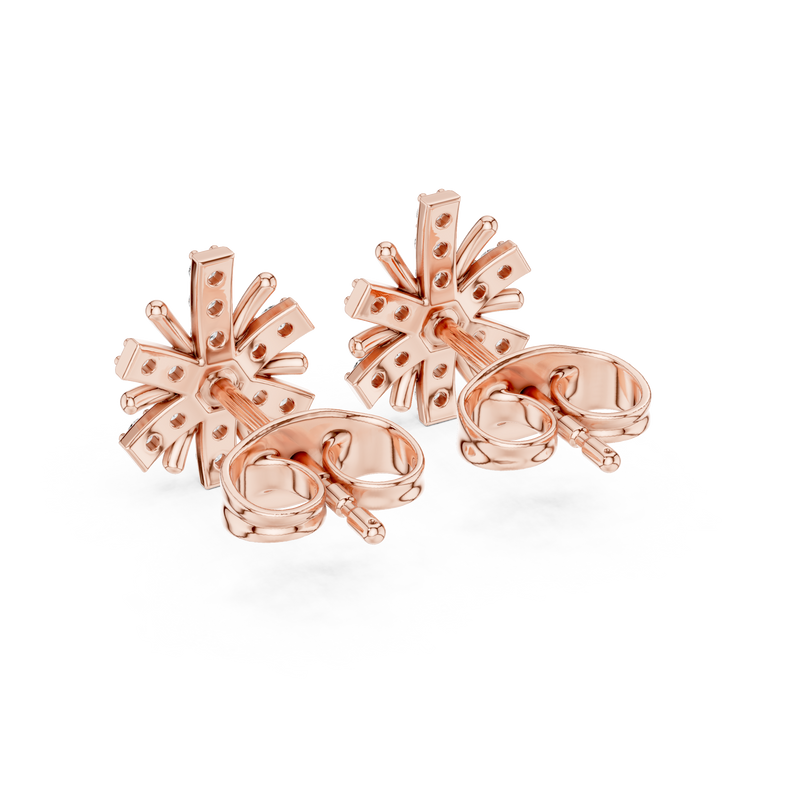 Earring 9#10091E@7 - Rose Gold - Image