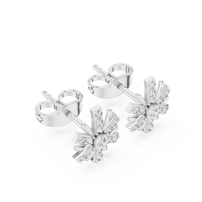 Earring 9#10091E@7 - White Gold - Image