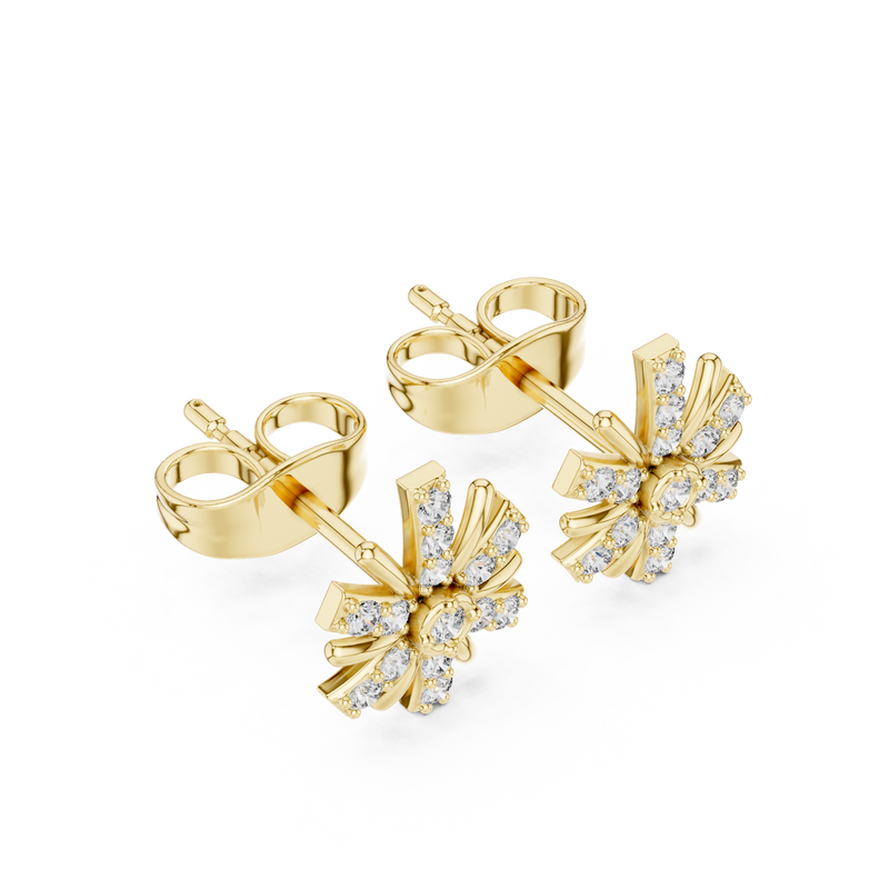 Earring 9#10091E@7 - Yellow Gold - Image