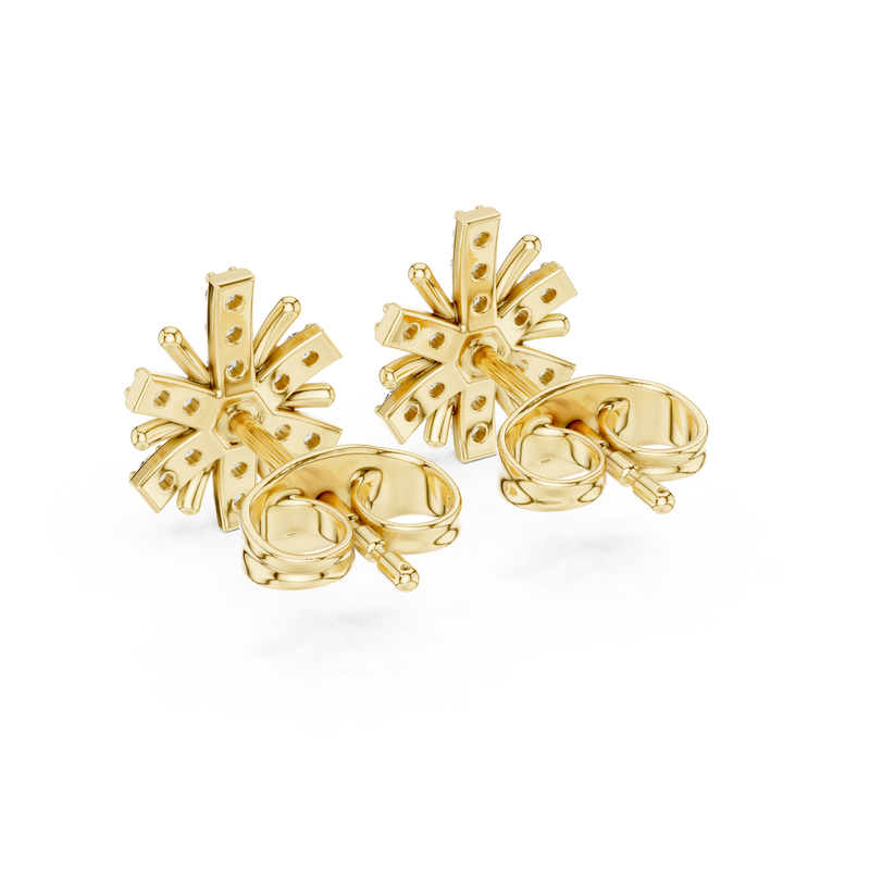 Earring 9#10091E@7 - Yellow Gold - Image