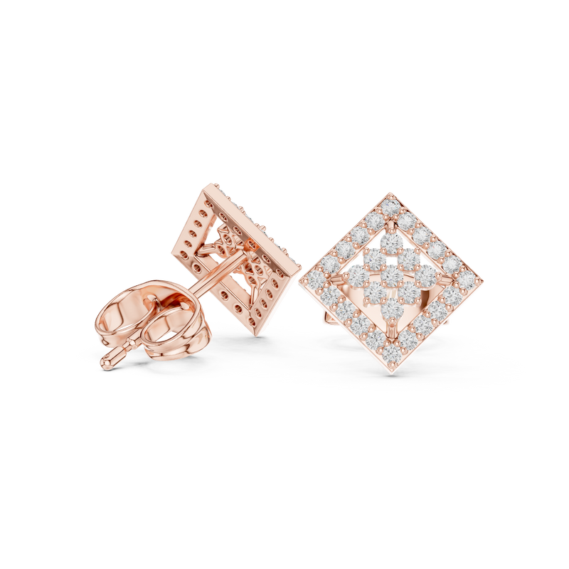 Earring 9#10092E - Rose Gold - Image