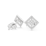 Earring 9#10092E - White Gold - Image