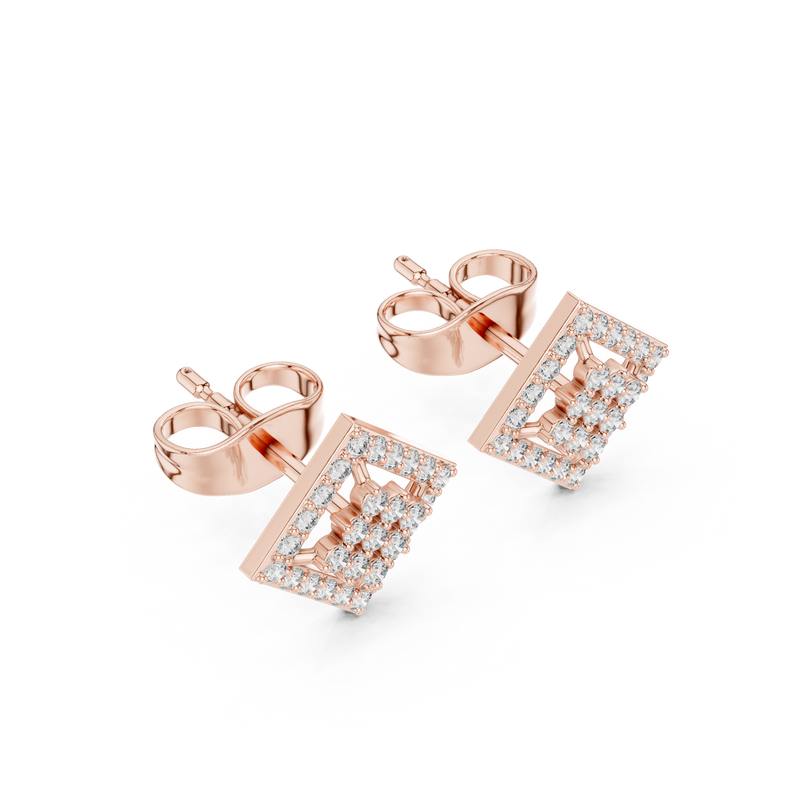 Earring 9#10092E - Rose Gold - Image