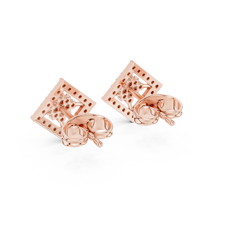 Earring 9#10092E - Rose Gold - Image