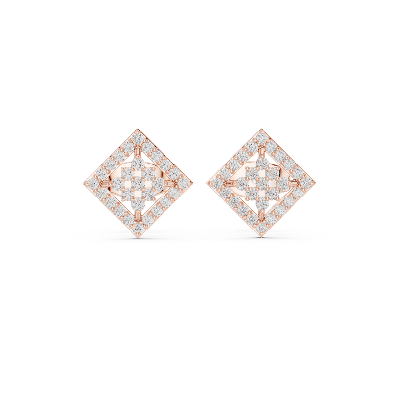 Earring 9#10092E - Rose Gold - Image