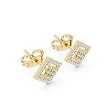 Earring 9#10092E - Yellow Gold - Image