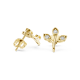 Earring 9#10093E - Yellow Gold - Image