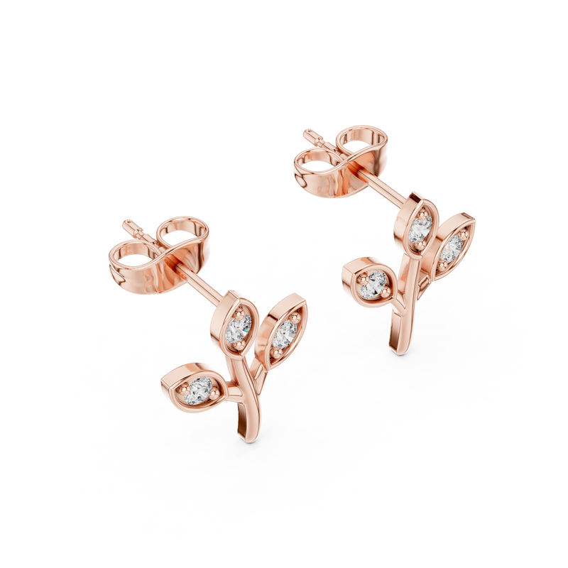 Earring 9#10093E - Rose Gold - Image