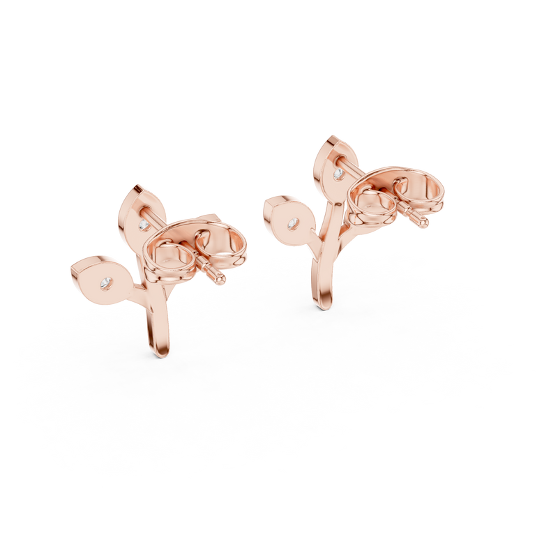Earring 9#10093E - Rose Gold - Image