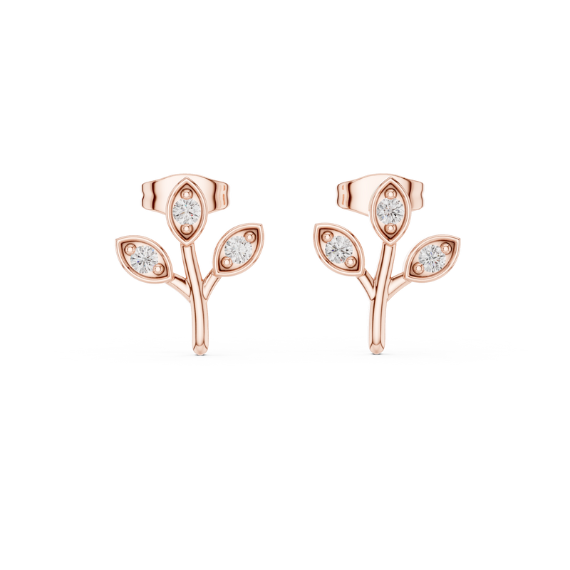 Earring 9#10093E - Rose Gold - Image