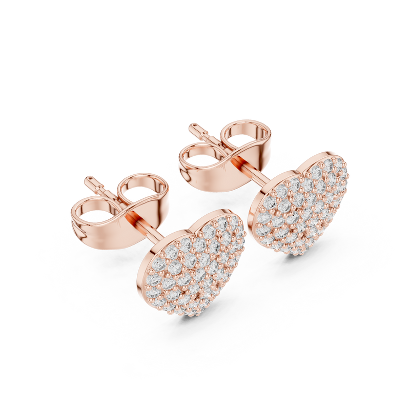 Earring 9#10094E@7 - Rose Gold - Image