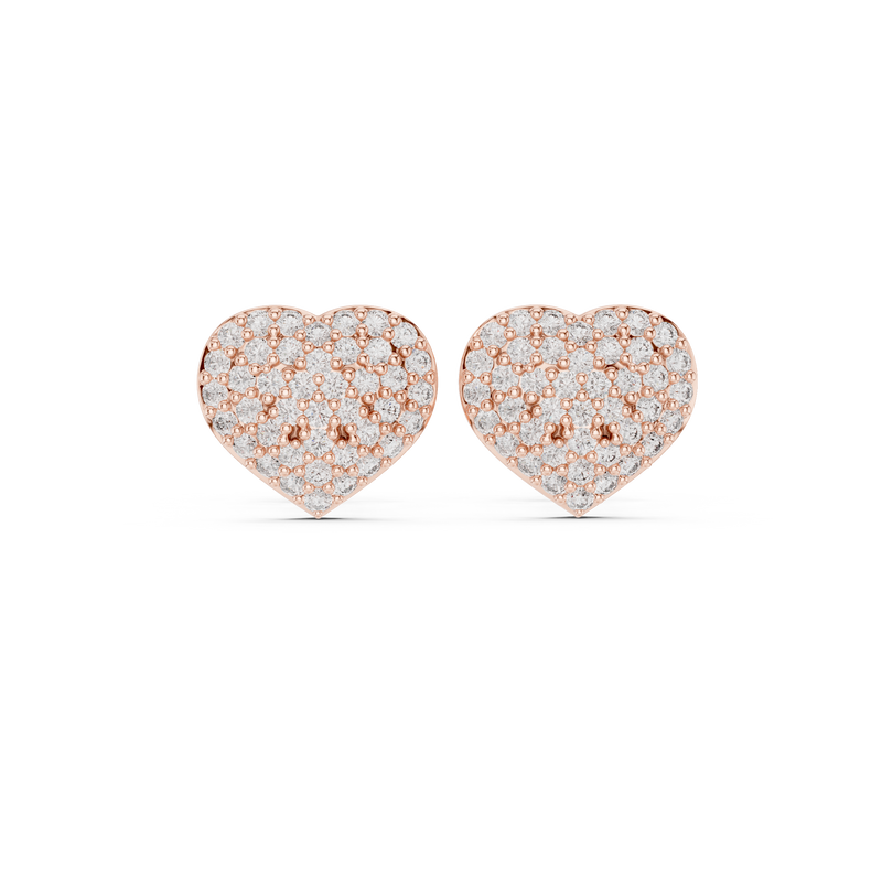 Earring 9#10094E@7 - Rose Gold - Image
