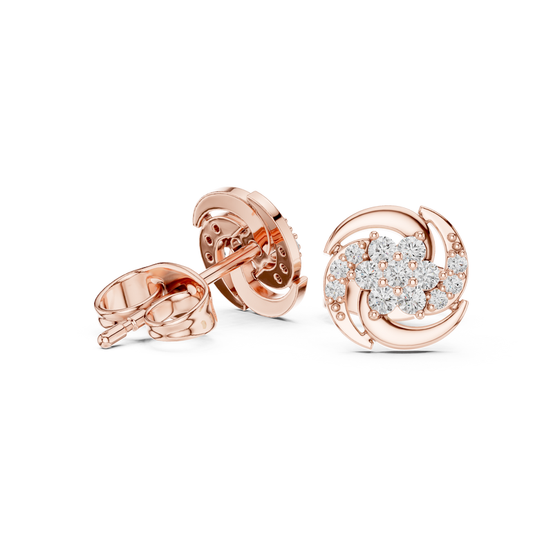 Earring 9#10095E - Rose Gold - Image