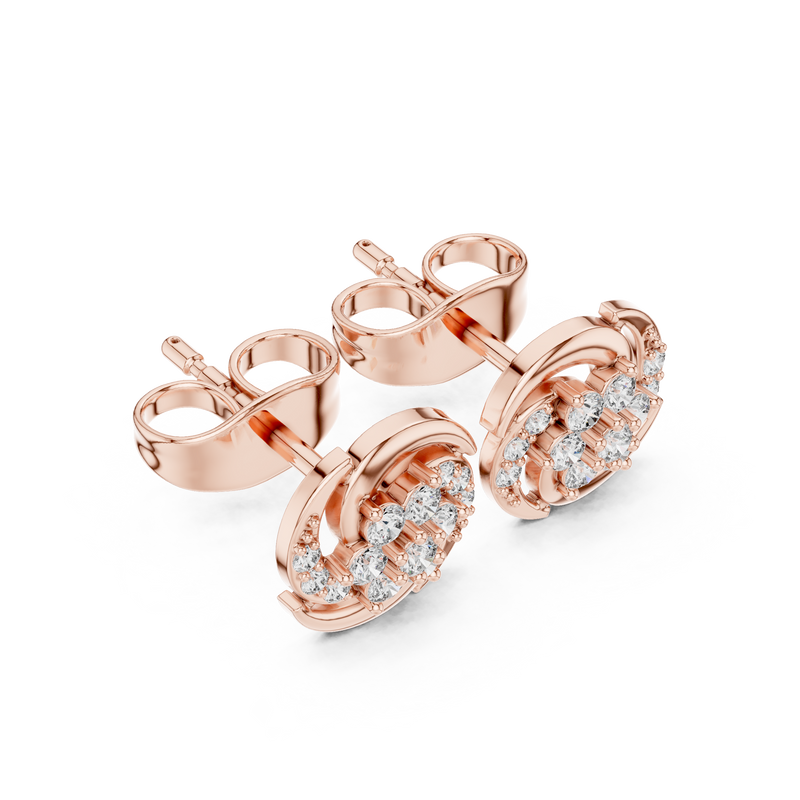 Earring 9#10095E - Rose Gold - Image