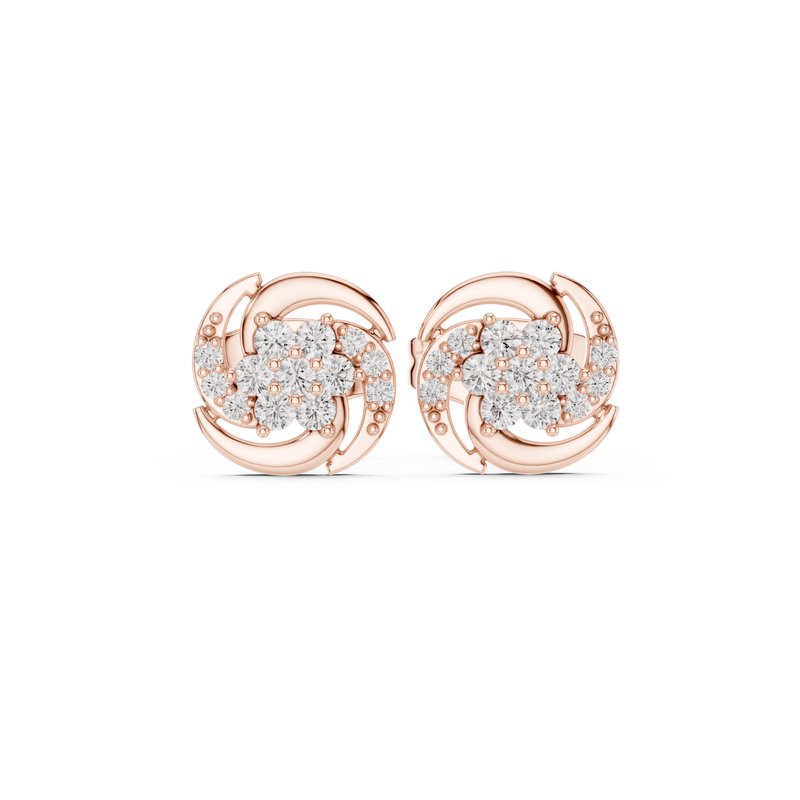 Earring 9#10095E - Rose Gold - Image