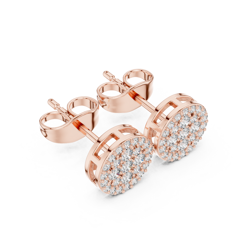 Earring 9#10096E - Rose Gold - Image