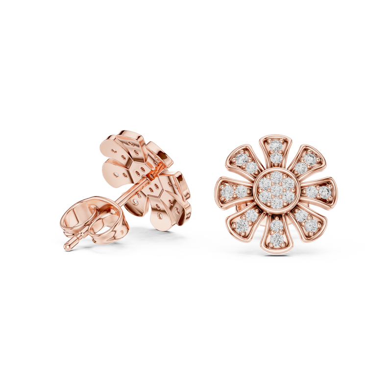 Earring 9#10097E - Rose Gold - Image