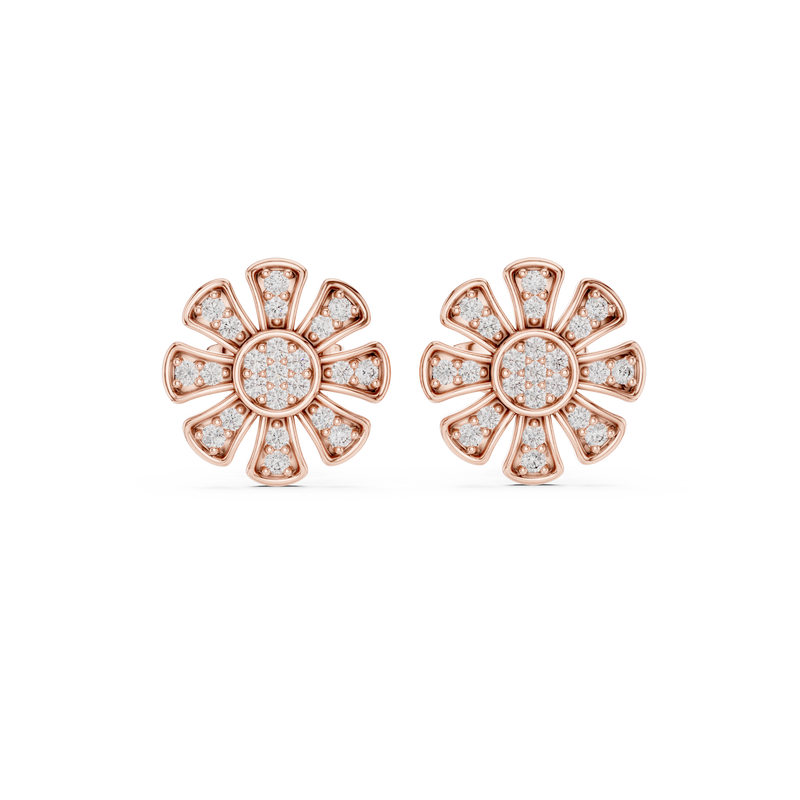 Earring 9#10097E - Rose Gold - Image