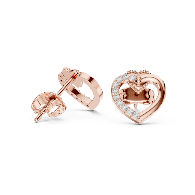 Earring 9#10098E - Rose Gold - Image