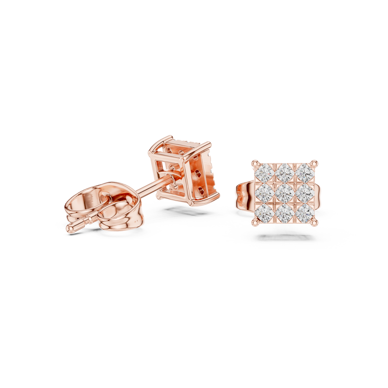 Earring 9#10099E - Rose Gold - Image