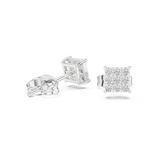 Earring 9#10099E - White Gold - Image
