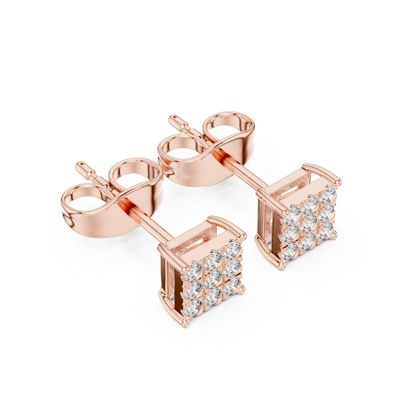 Earring 9#10099E - Rose Gold - Image