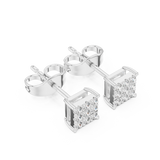 Earring 9#10099E - White Gold - Image