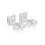 Earring 9#10099E - White Gold - Image