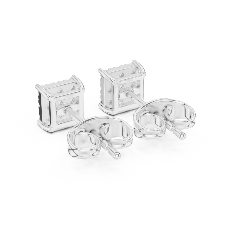 Earring 9#10099E - White Gold - Image
