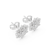 Earring 9#10100E - White Gold - Image