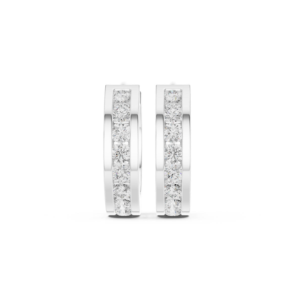 Earring 9#10114E - White Gold - Image