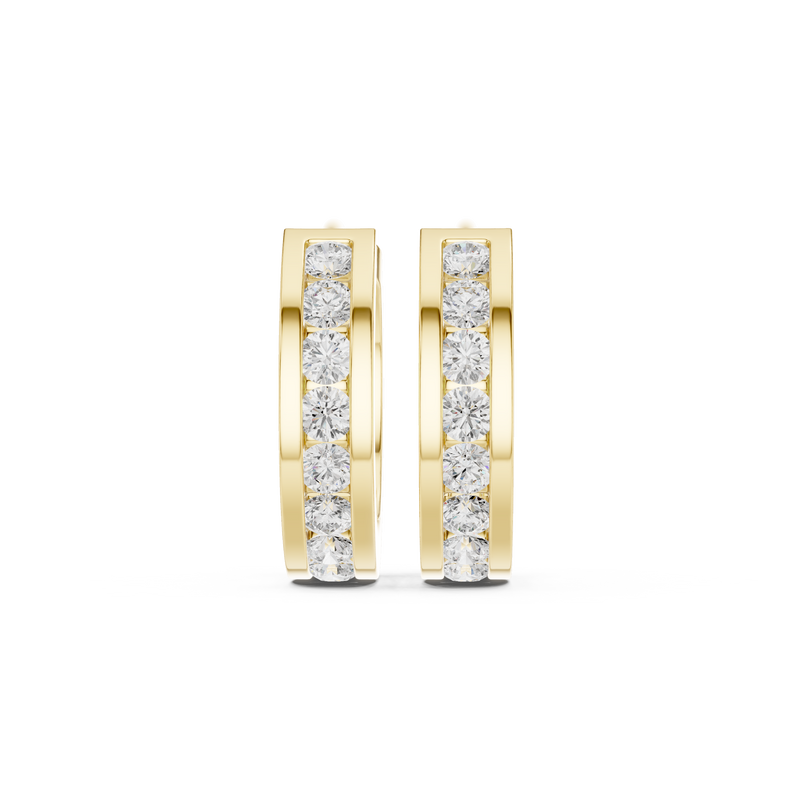 Earring 9#10114E - Yellow Gold - Image