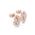 Earring 9#10115E@7 - Rose Gold - Image