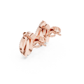 Earring 9#10115E@7 - Rose Gold - Image