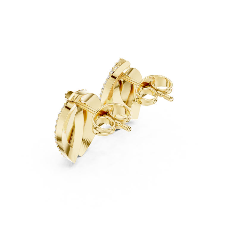 Earring 9#10115E@7 - Yellow Gold - Image