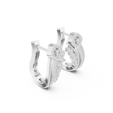 Earring 9#10116E - White Gold - Image
