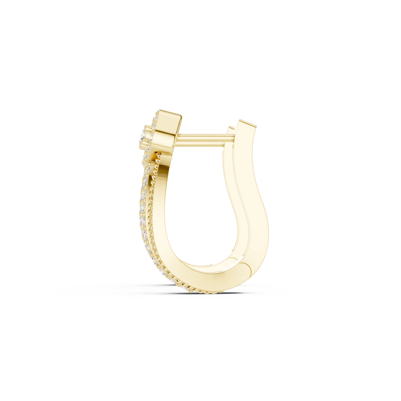 Earring 9#10116E - Yellow Gold - Image