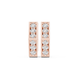 Earring 9#10118E@7 - Rose Gold - Image