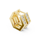 Earring 9#10118E@7 - Yellow Gold - Image