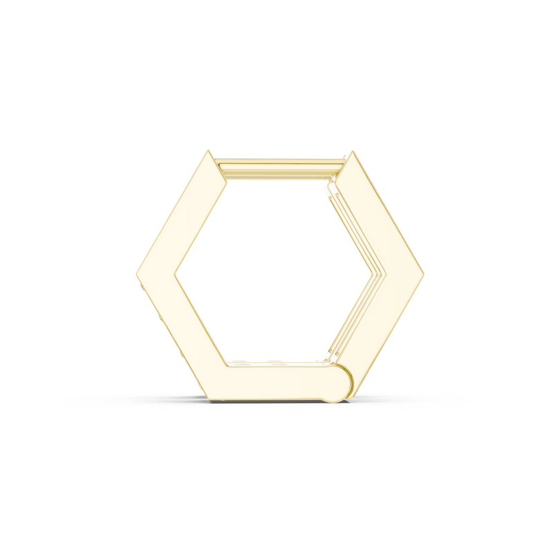 Earring 9#10118E@7 - Yellow Gold - Image