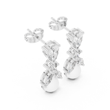 Earring AER-1 - White Gold - Image